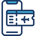 airline reservation icon