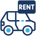 car rental software icon