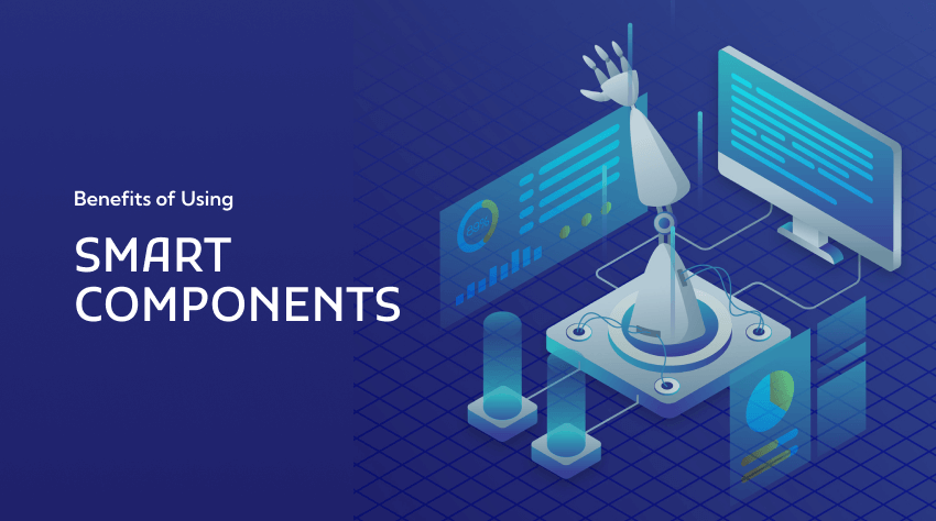 image represent the benefit of using .NET Smart Components