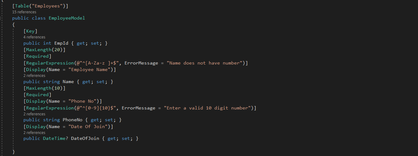 generate model